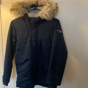 Abercrombie kids boys parka coat